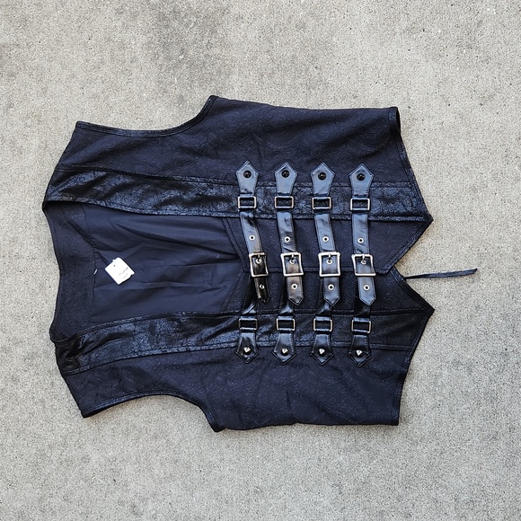 Lip Service Other - Gothic/industrial black vest
